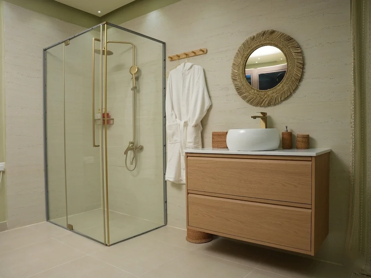 Shower at AMARA